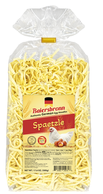 Egg Noodles Spatzle