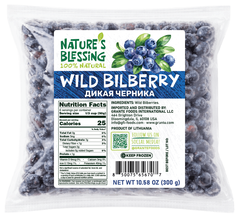 Frozen Wild Blueberry