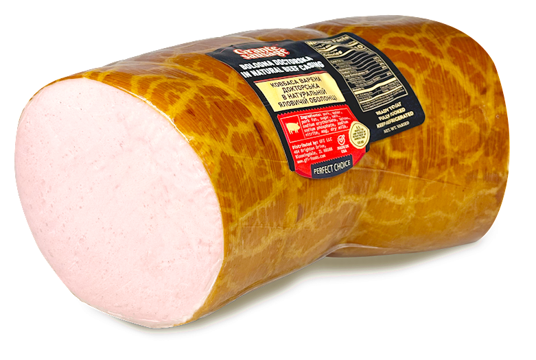 Bologna "Doctorska" in Natural Beef Casing, Long VP